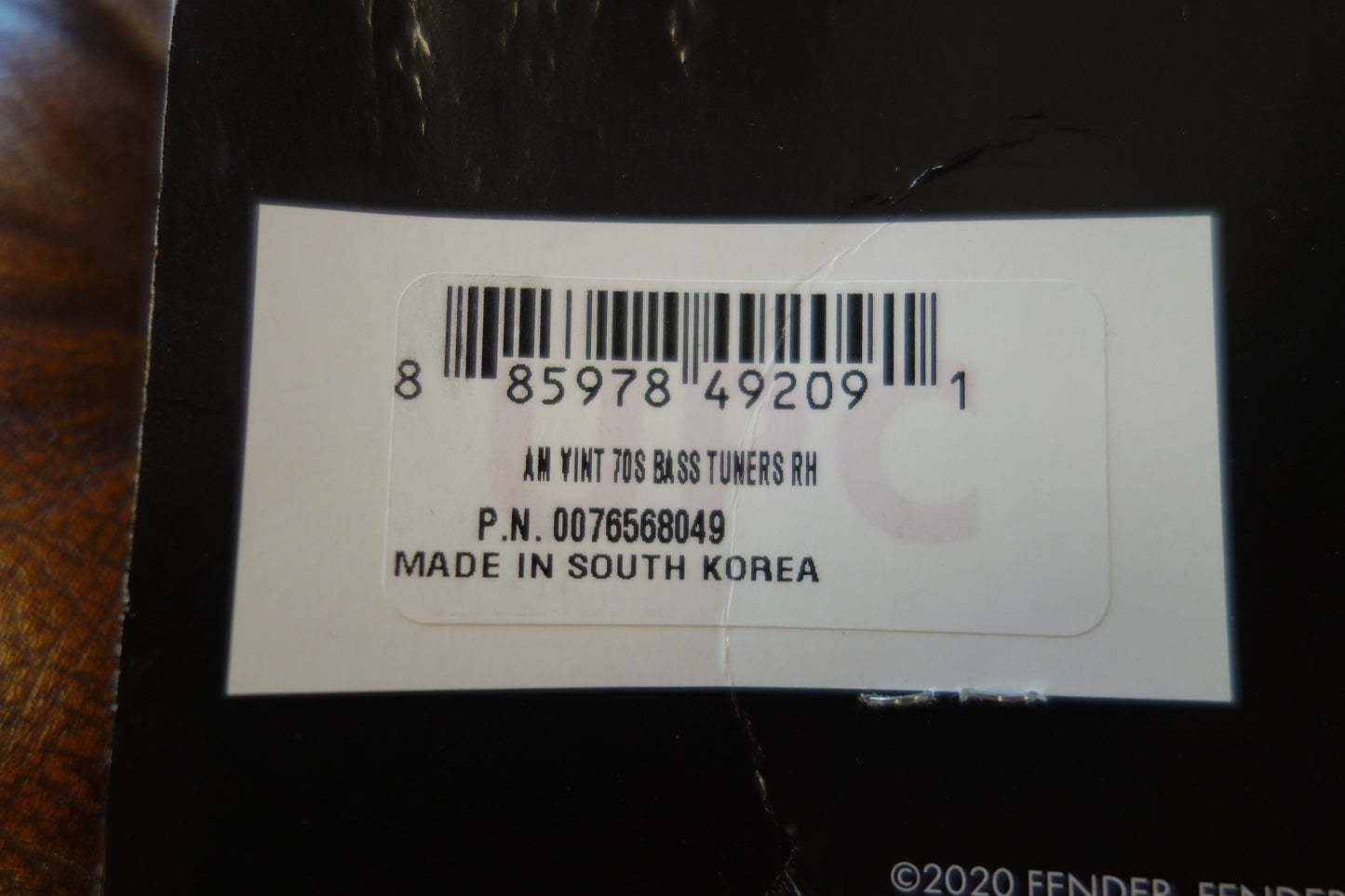 Fender Pure Vintage '70s Bass Tuning Machines set of 4