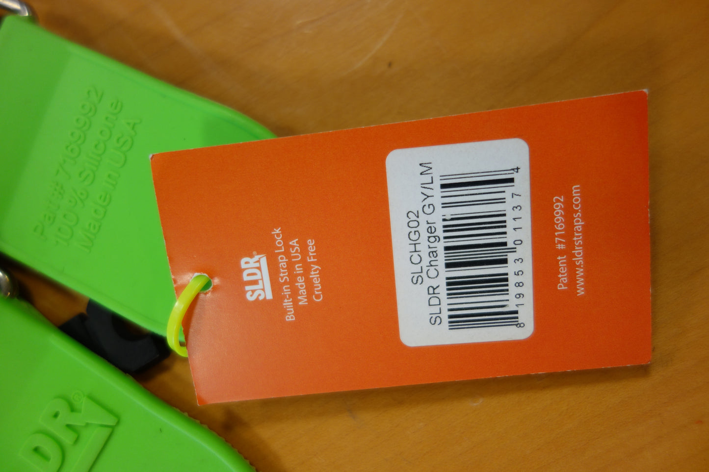 Souldier Strap With Build in Strap Lock Charger Green