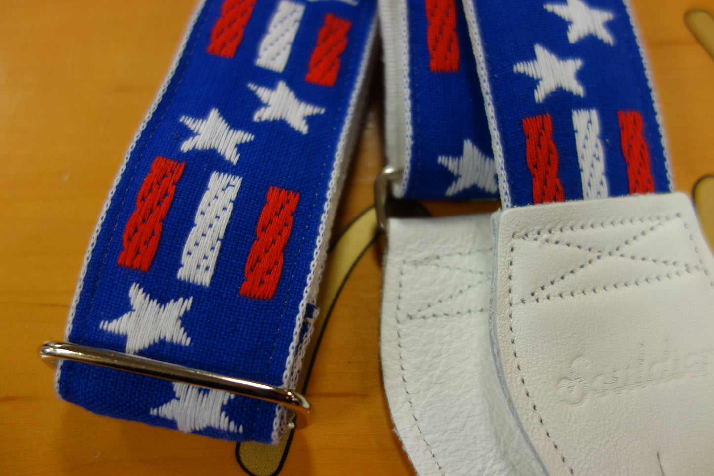 Souldier Stars & Bars Red White Blue guitar straps