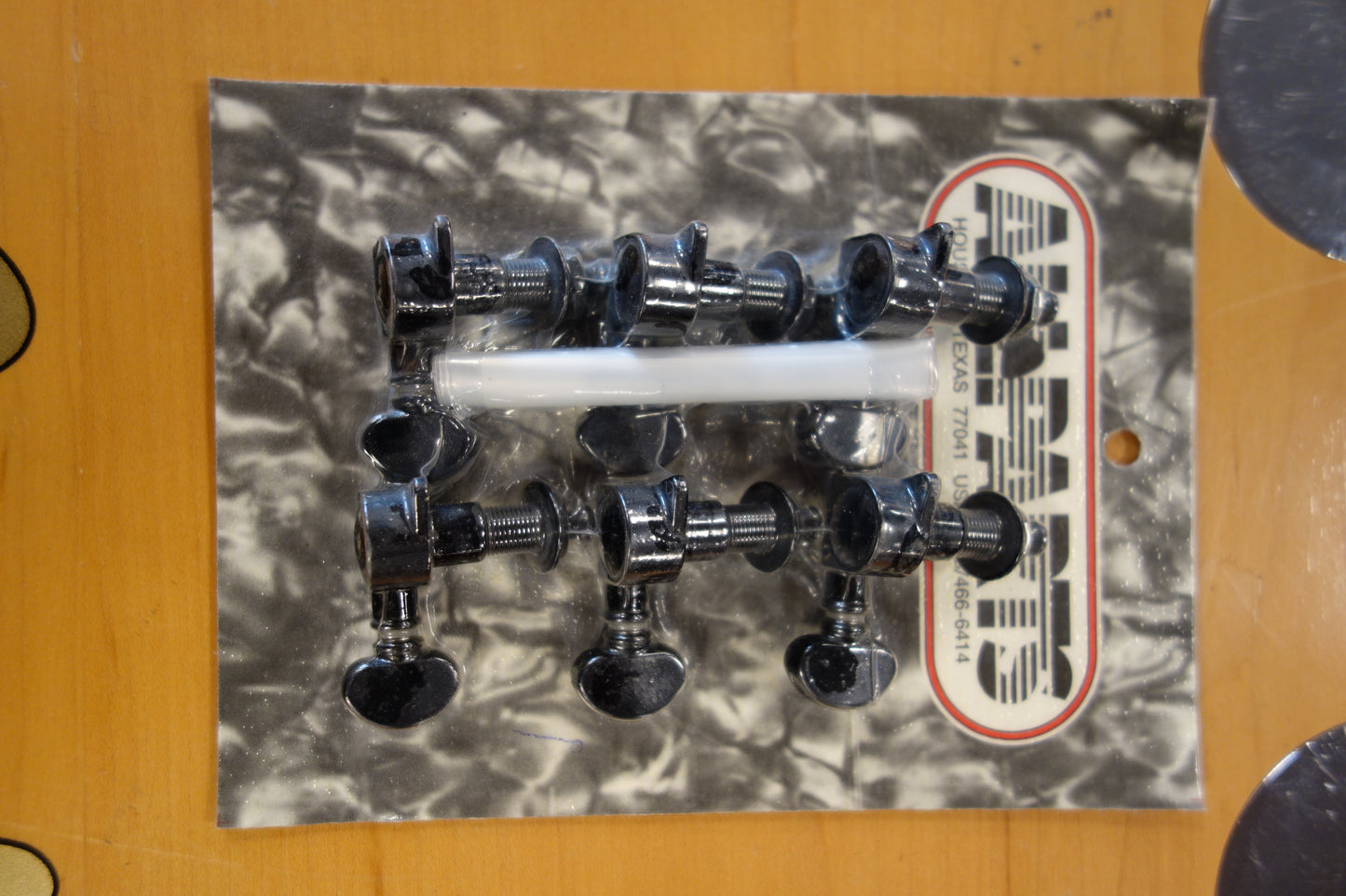 Allparts Grover TK 7920-L03 Machine heads 6 in a line Black