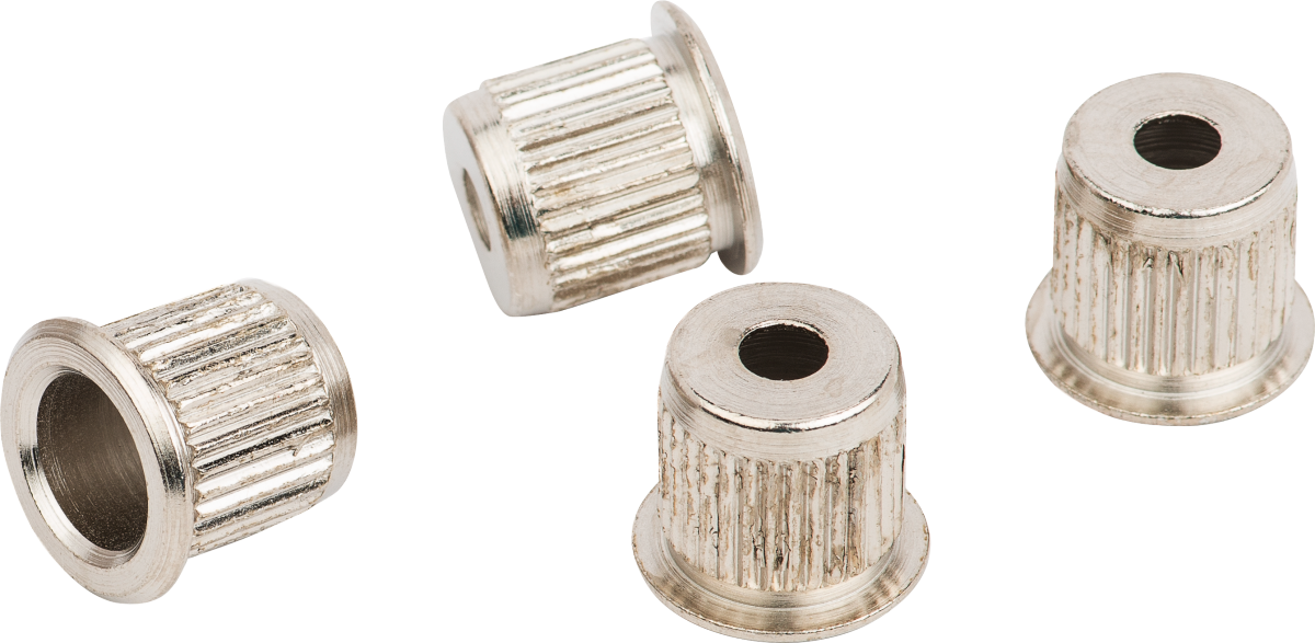 Fender Bass String Ferrules, Nickel (4)