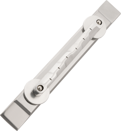 Bigsby Conventional Bridge Assembly Plain G Polished Aluminum