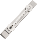 Bigsby Conventional Bridge Assembly Plain G Polished Aluminum