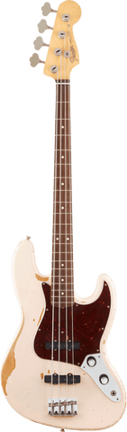 Fender Flea Jazz Bass Roadworn Shell Pink