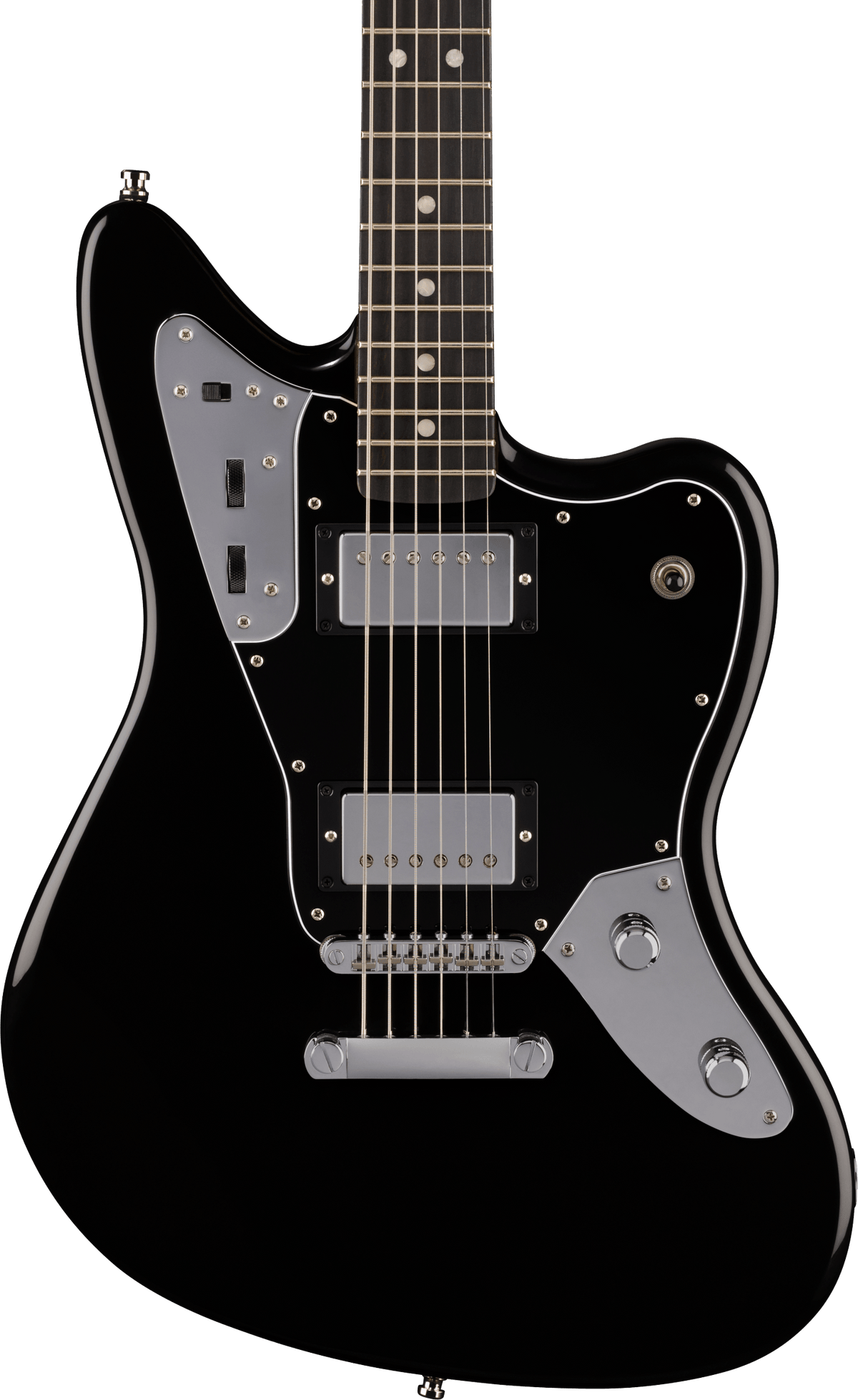 Fender Limited Edition Player Fusion Jaguar Baritone Black