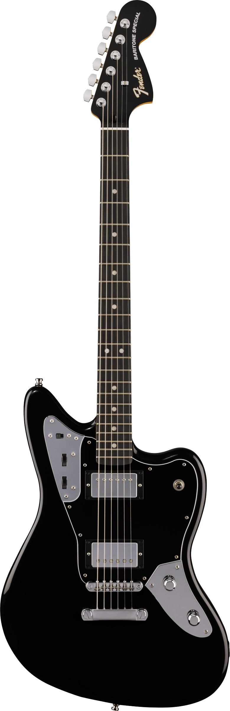 Fender Limited Edition Player Fusion Jaguar Baritone Black