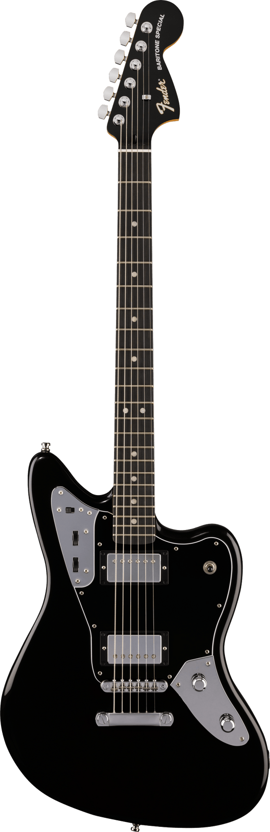 Fender Limited Edition Player Fusion Jaguar Baritone Black