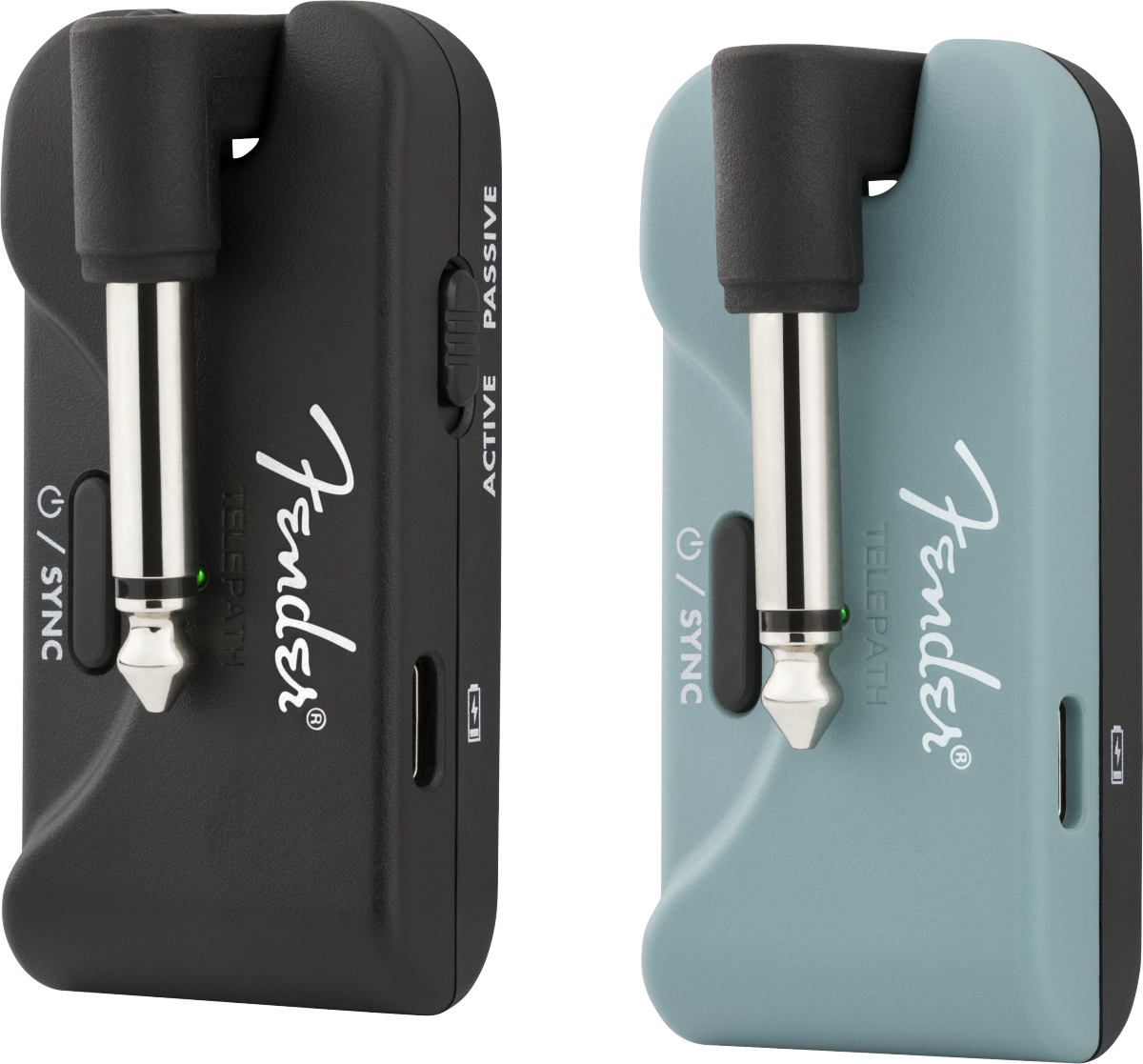Fender Telepath Wireless System Mystic Ice Blue and Black