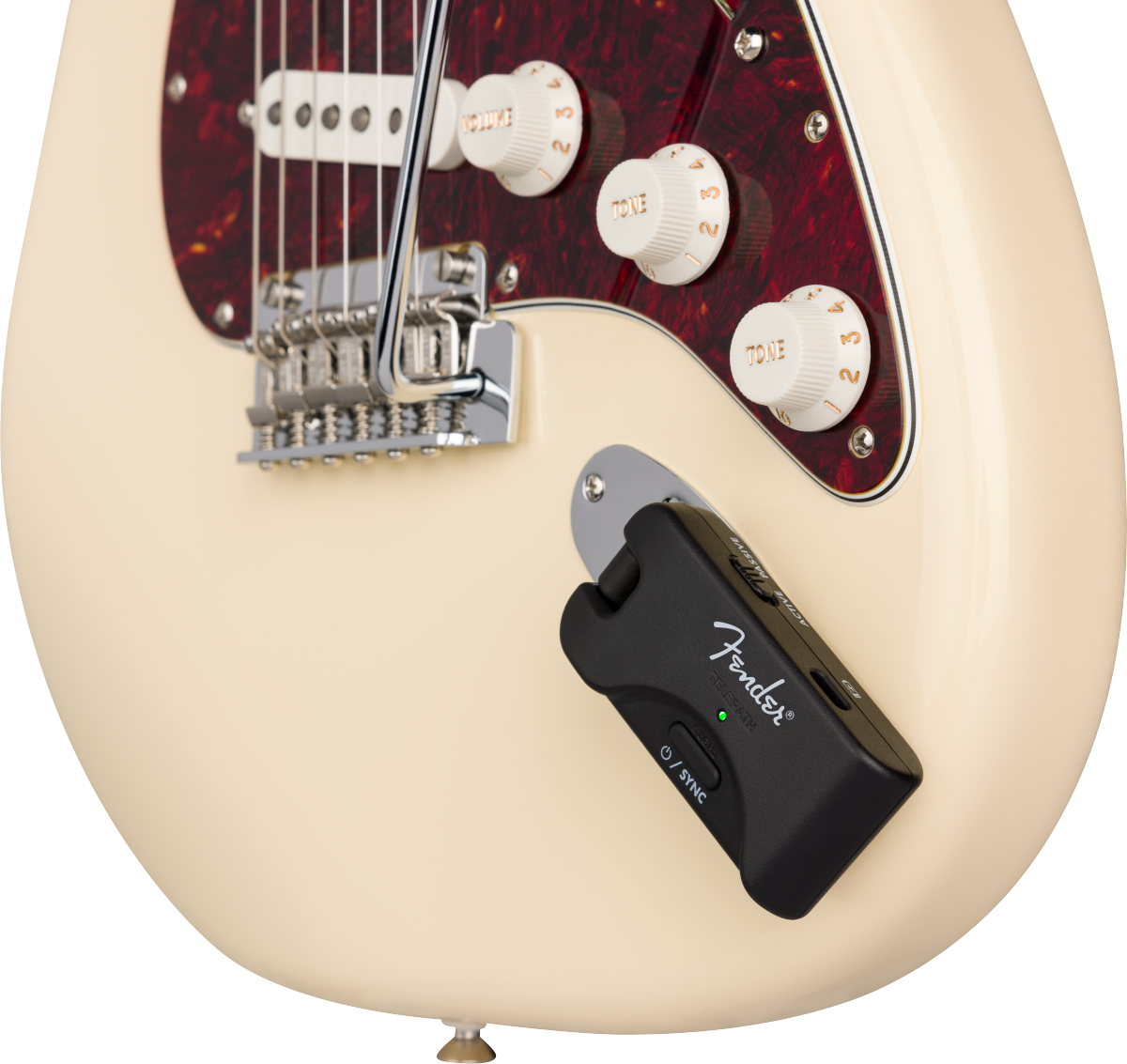 Fender Telepath Wireless System Mystic Ice Blue and Black