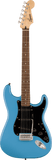 Squier Stratocaster Black Pickguard California Blue