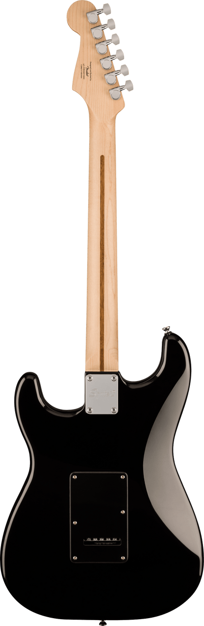 Squier Stratocaster HSS Black Pickguard Black