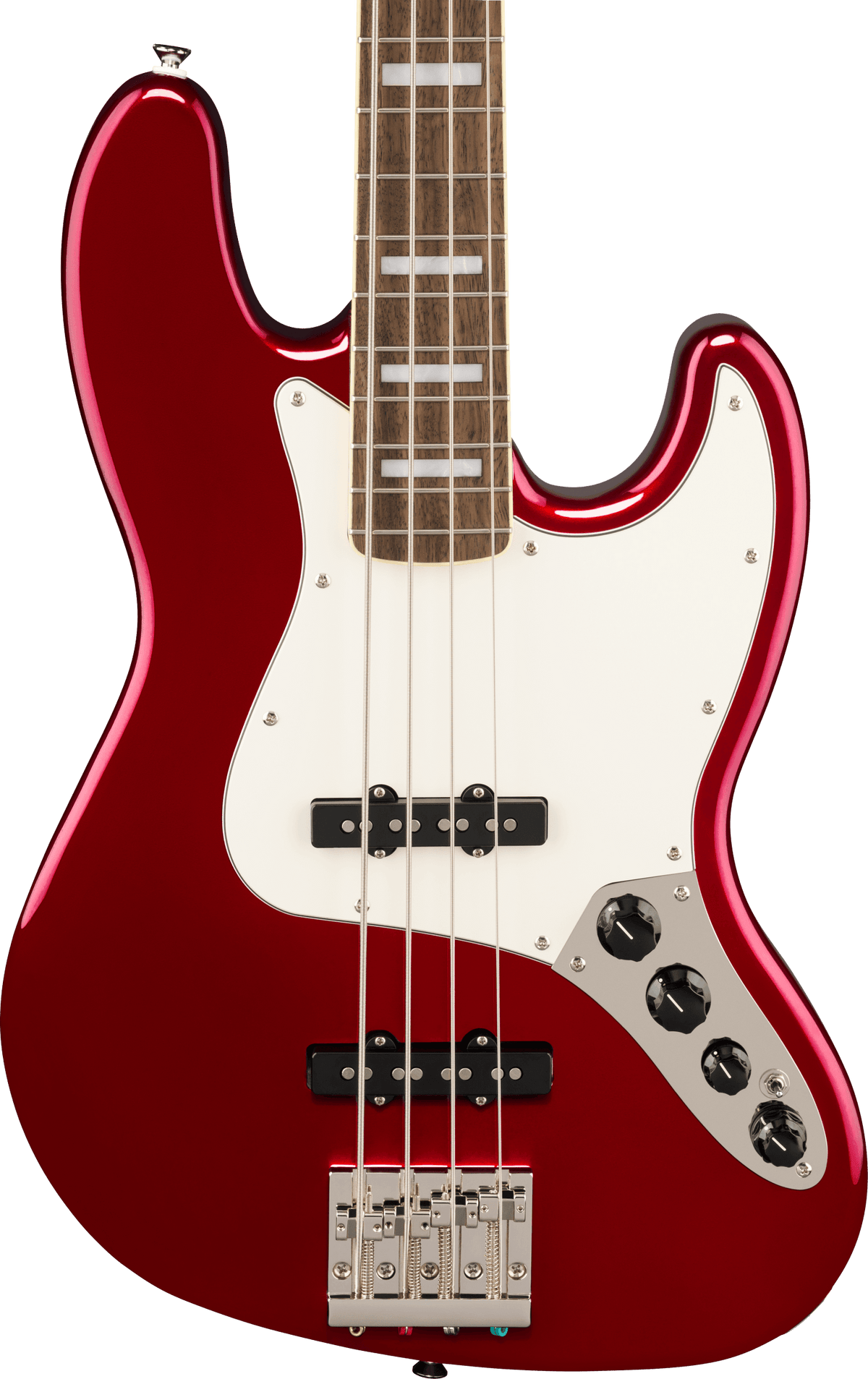 Squier FSR Classic Vibe '70s Jazz Bass Matching Headstock Candy Apple Red