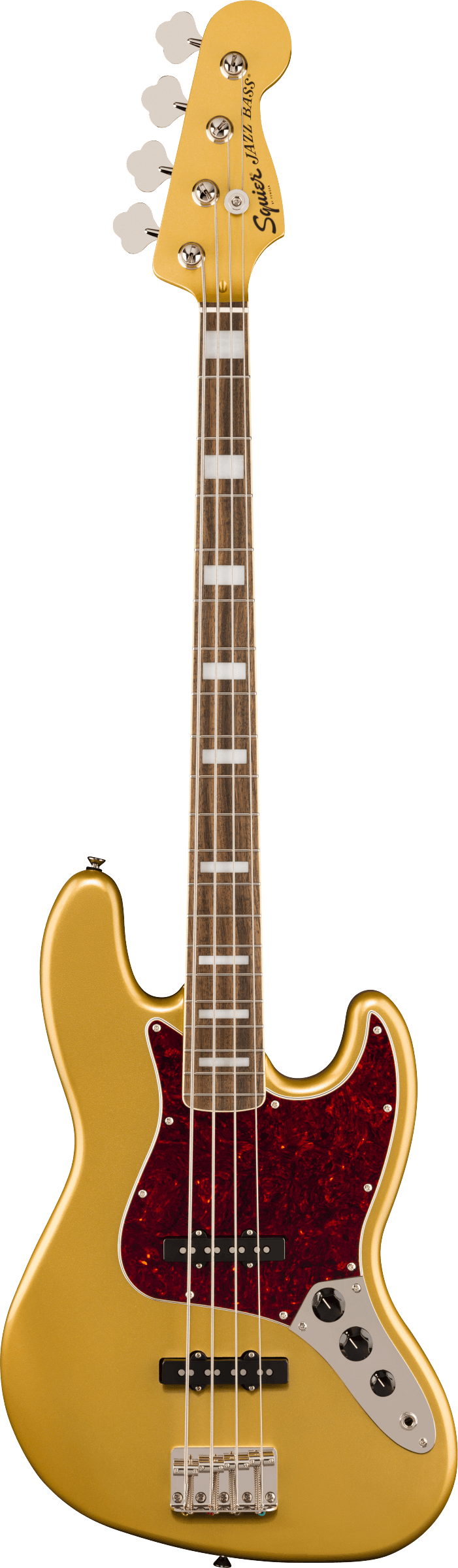 Squier FSR Classic Vibe '70s Jazz Bass Matching Headstock Aztec Gold