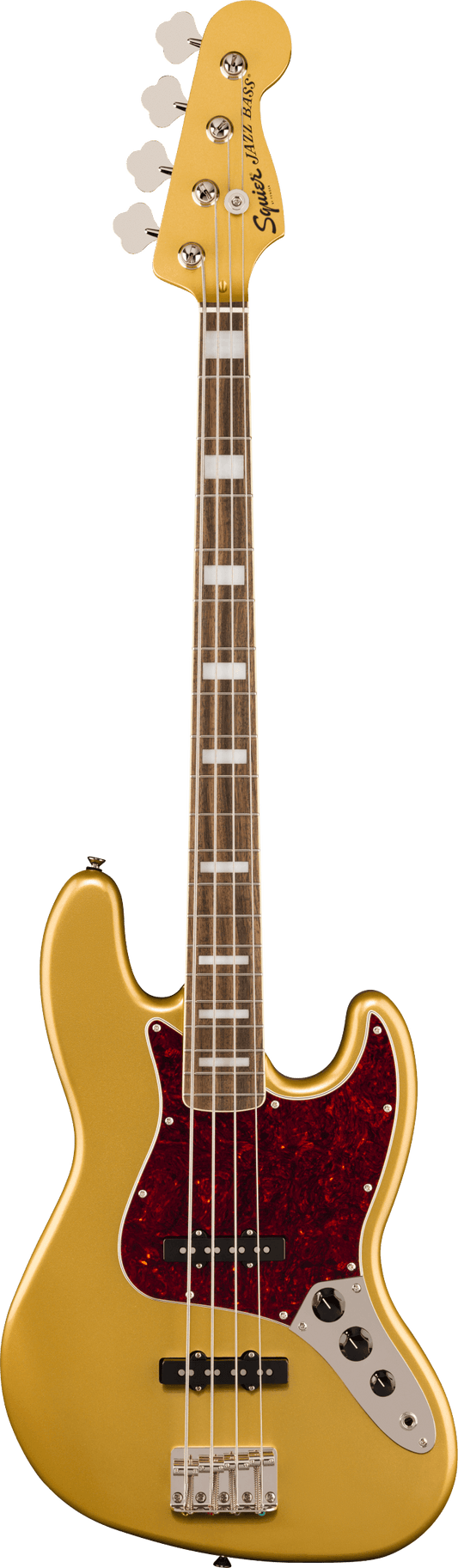 Squier FSR Classic Vibe '70s Jazz Bass Matching Headstock Aztec Gold