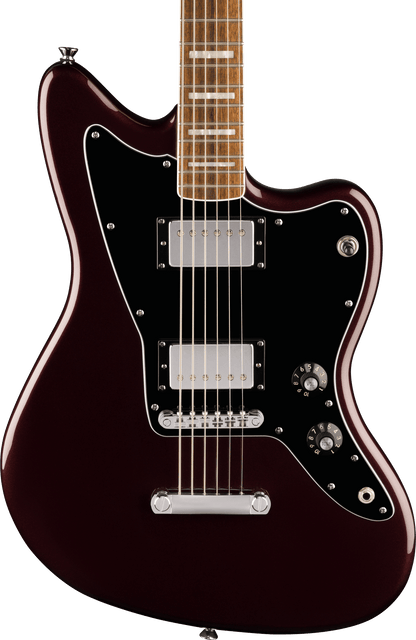 Squier Paranormal Baritone Jazzmaster HH Oxblood