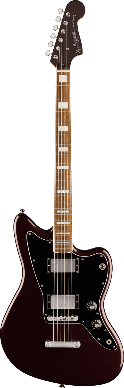 Squier Paranormal Baritone Jazzmaster HH Oxblood