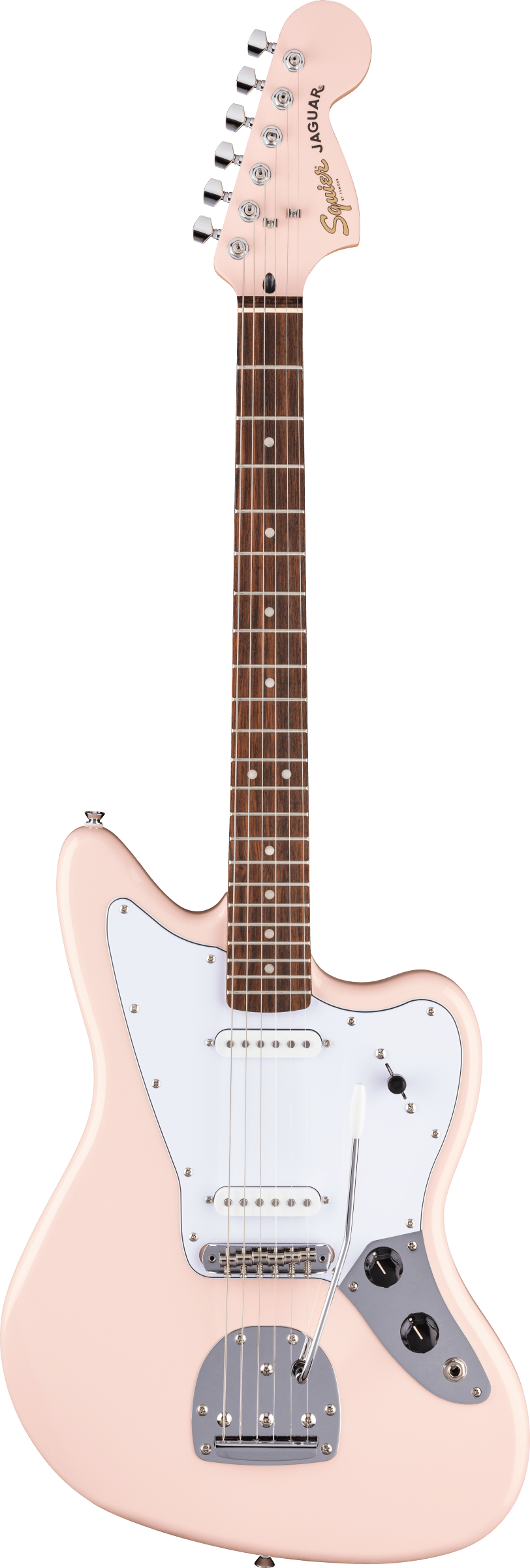 Squier FSR Affinity Jaguar Shell Pink