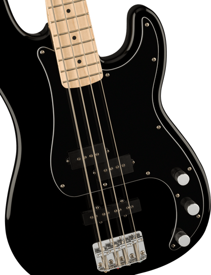 Squier Affinity Precision Bass Black Pickguard, Black