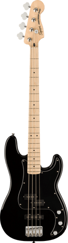 Squier Affinity Series Precision Bass PJ Black Pickguard, Black
