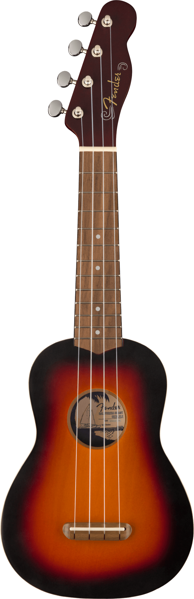 Fender Venice Soprano Ukulele 2-Color Sunburst