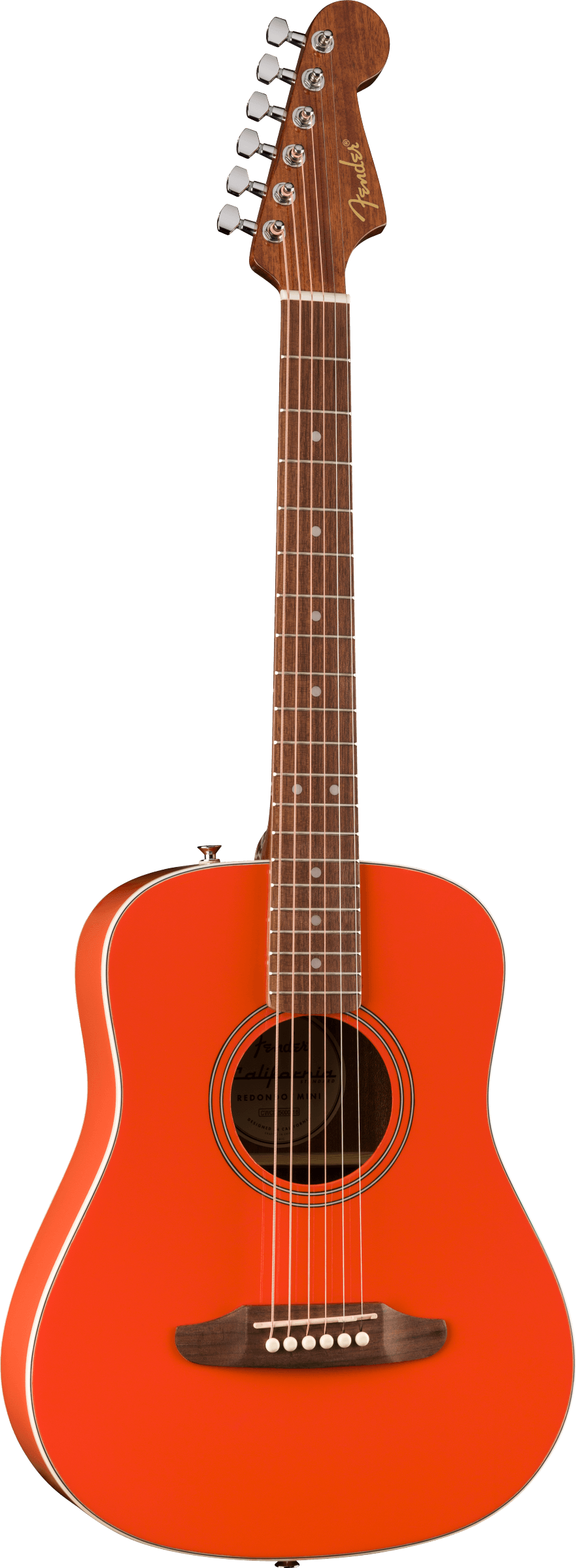 Fender California Standard Redondo Mini with Bag Fiesta Red