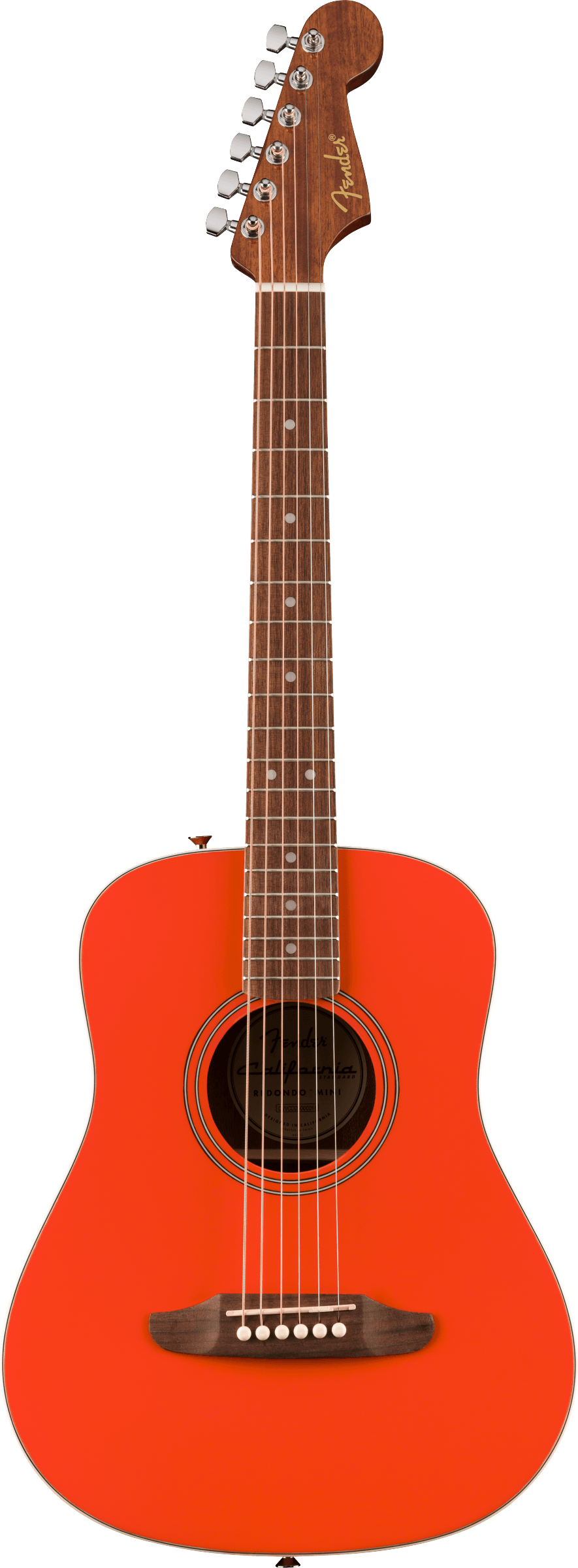 Fender California Standard Redondo Mini with Bag Fiesta Red