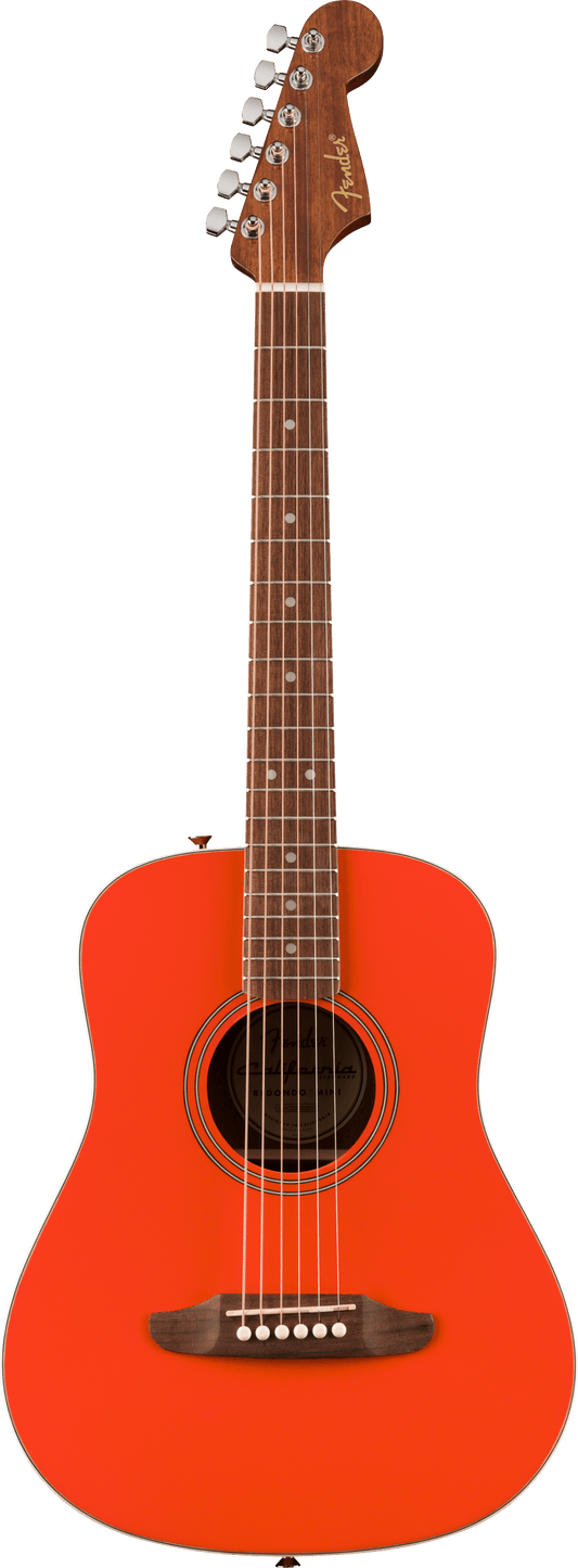 Fender California Standard Redondo Mini with Bag Fiesta Red