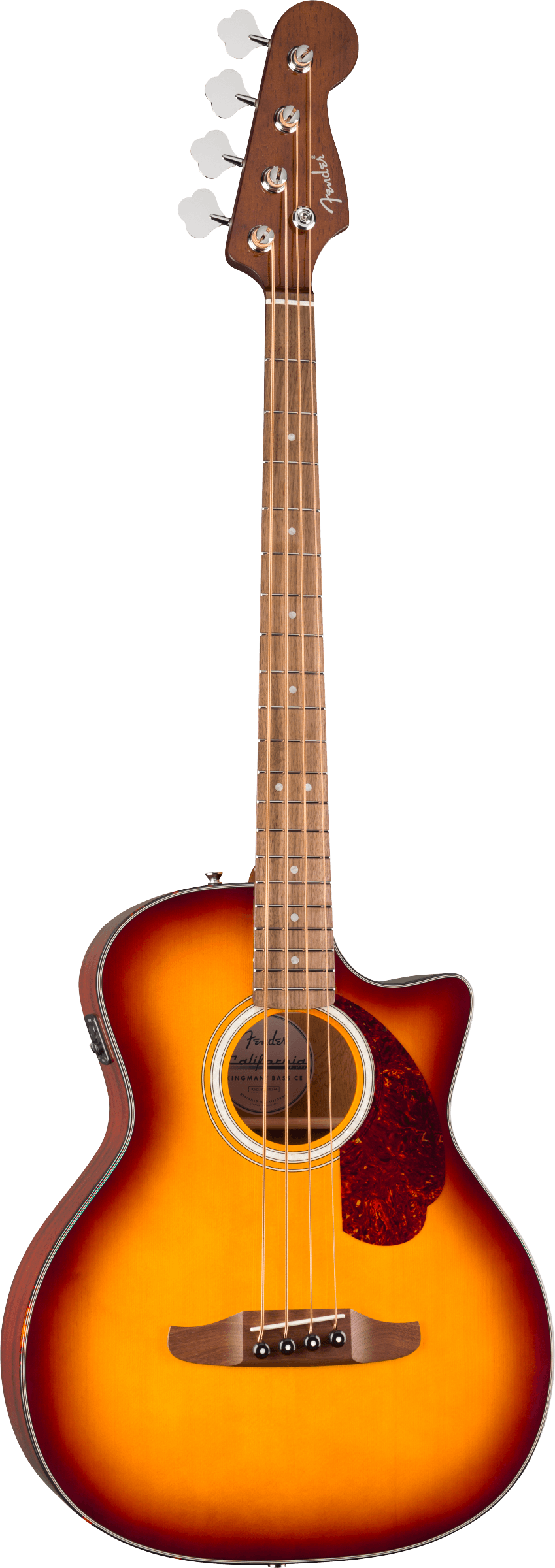 Fender California Deluxe Kingman Bass CE Honey Sunburst