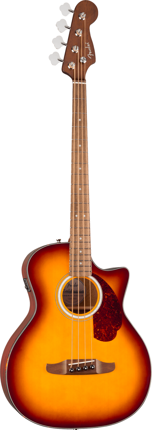 Fender California Deluxe Kingman Bass CE Honey Sunburst