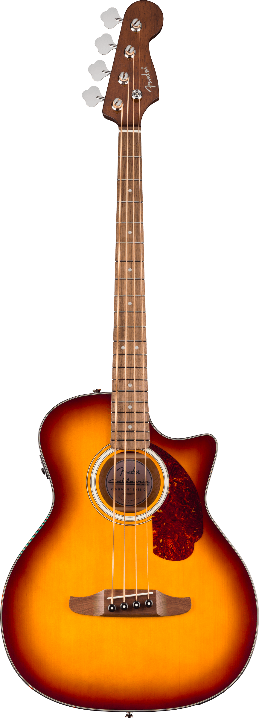 Fender California Deluxe Kingman Bass CE Honey Sunburst
