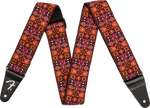 Fender Festival Strap, Red Mosaic, 2"