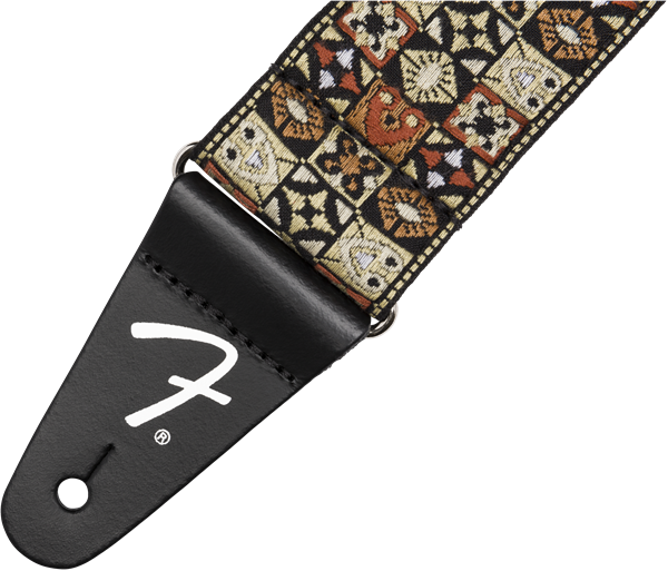Fender Festival Strap, Tan Mosaic, 2"