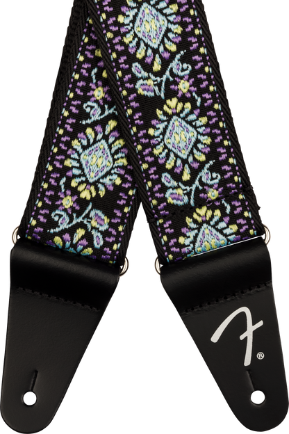 Fender Pasadena Woven Strap, Blue Lotus, 2"