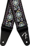 Fender Pasadena Woven Strap, Blue Lotus, 2"