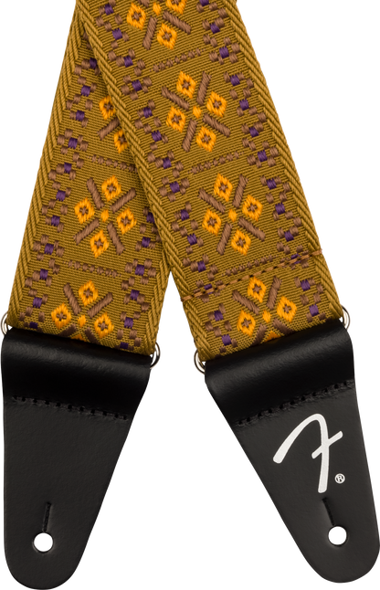 Fender Pasadena Woven Strap, Lattice Tan, 2"