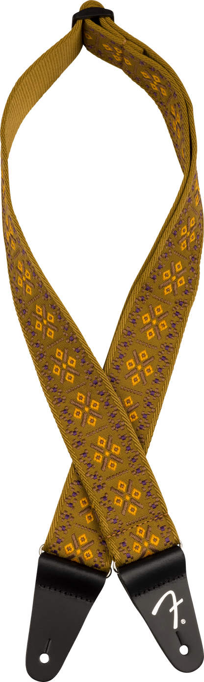 Fender Pasadena Woven Strap, Lattice Tan, 2"