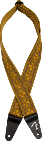 Fender Pasadena Woven Strap, Lattice Tan, 2"