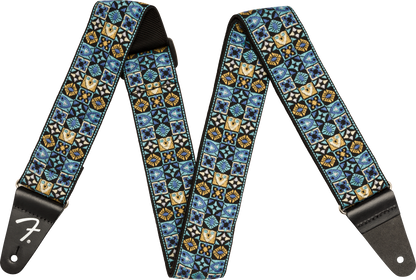 Fender Festival Strap, Blue Mosaic, 2"