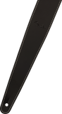 Fender 2" Essentials Leather Strap, Black