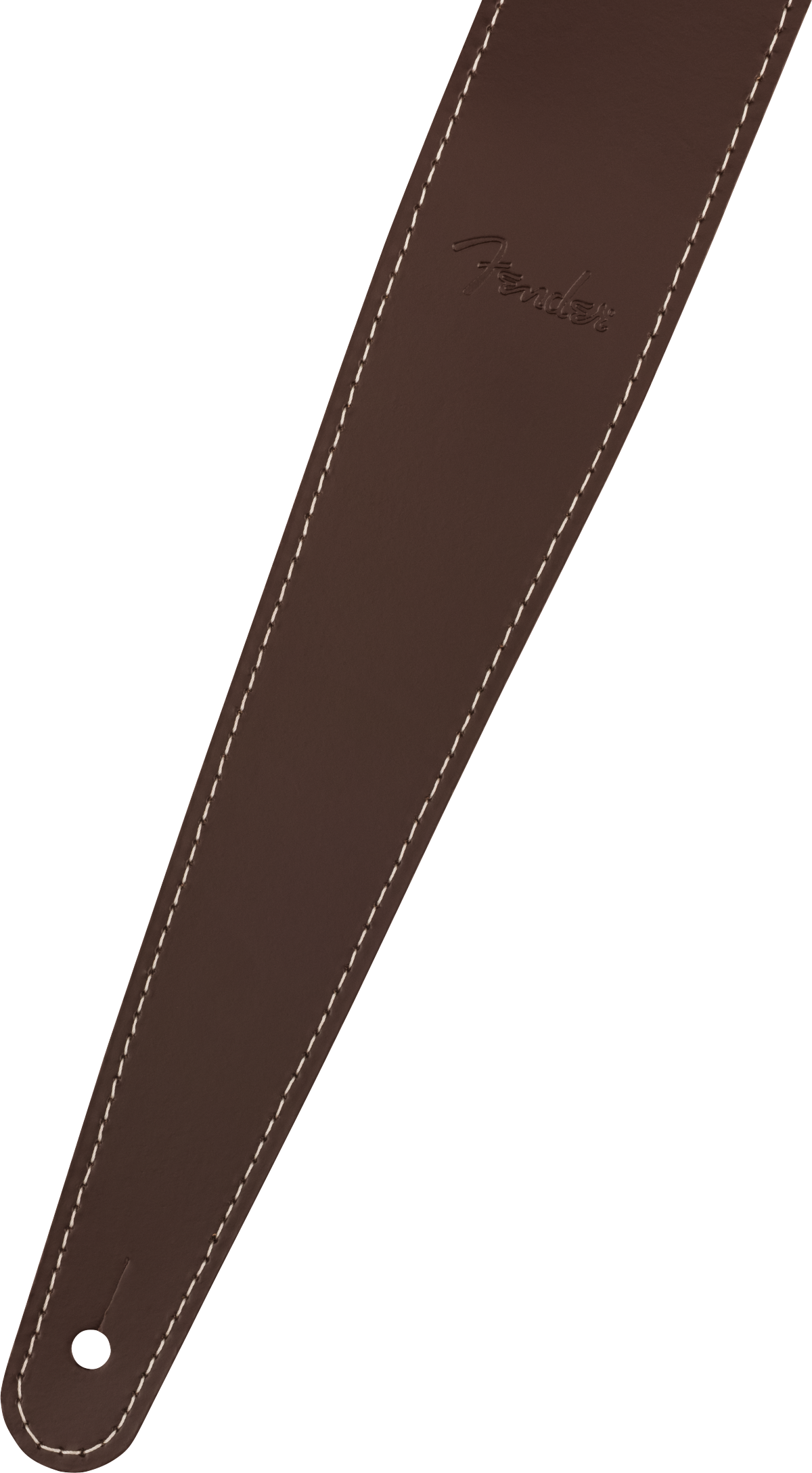 Fender 2" Essentials Leather Strap, Brown