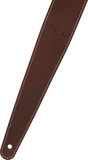 Fender 2" Essentials Leather Strap, Brown