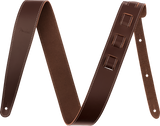 Fender 2" Essentials Leather Strap, Brown