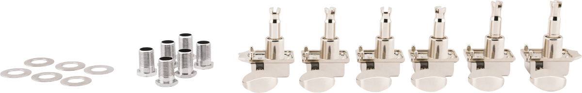 Fender ClassicGear Staggered Tuning Machines, Chrome