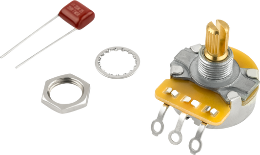 Fender  Pure Vintage 250K Split Shaft Potentiometer with Mounting Hardware