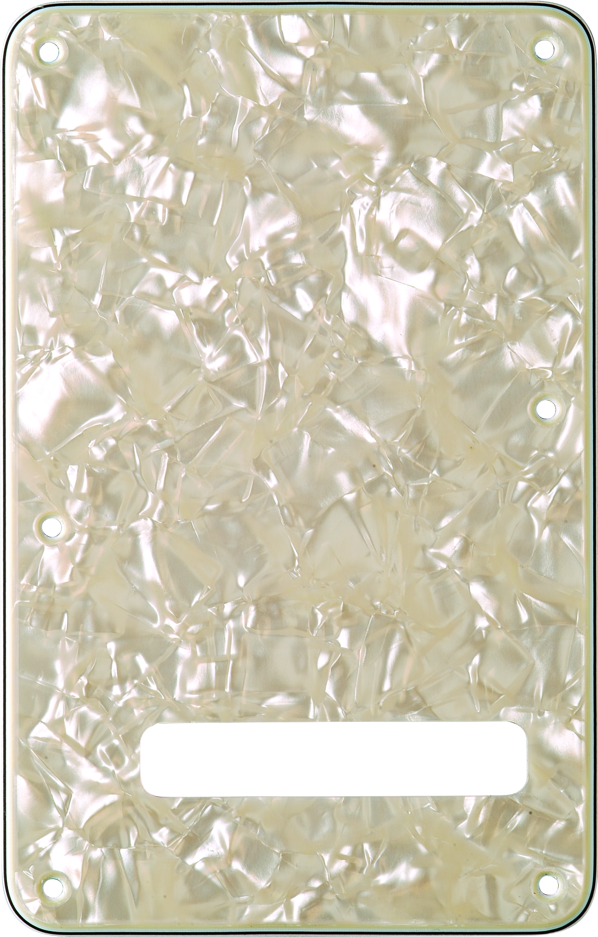 Fender Backplate Stratocaster Aged White Moto 4-Ply