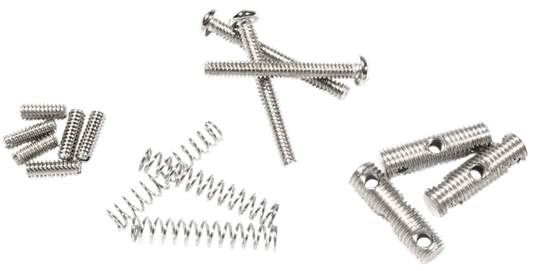 Fender Pure Vintage '64 Telecaster Saddle Kit, Nickel