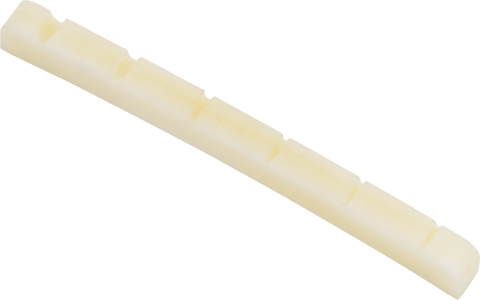 Fender Pre-Slotted Genuine Bone Nut For Electric Guitar, 9.5" Radius