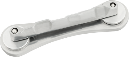 Bigsby Sorkin (Bowtie) Bridge Assembly, Wound-G Compensated, Polished Aluminum