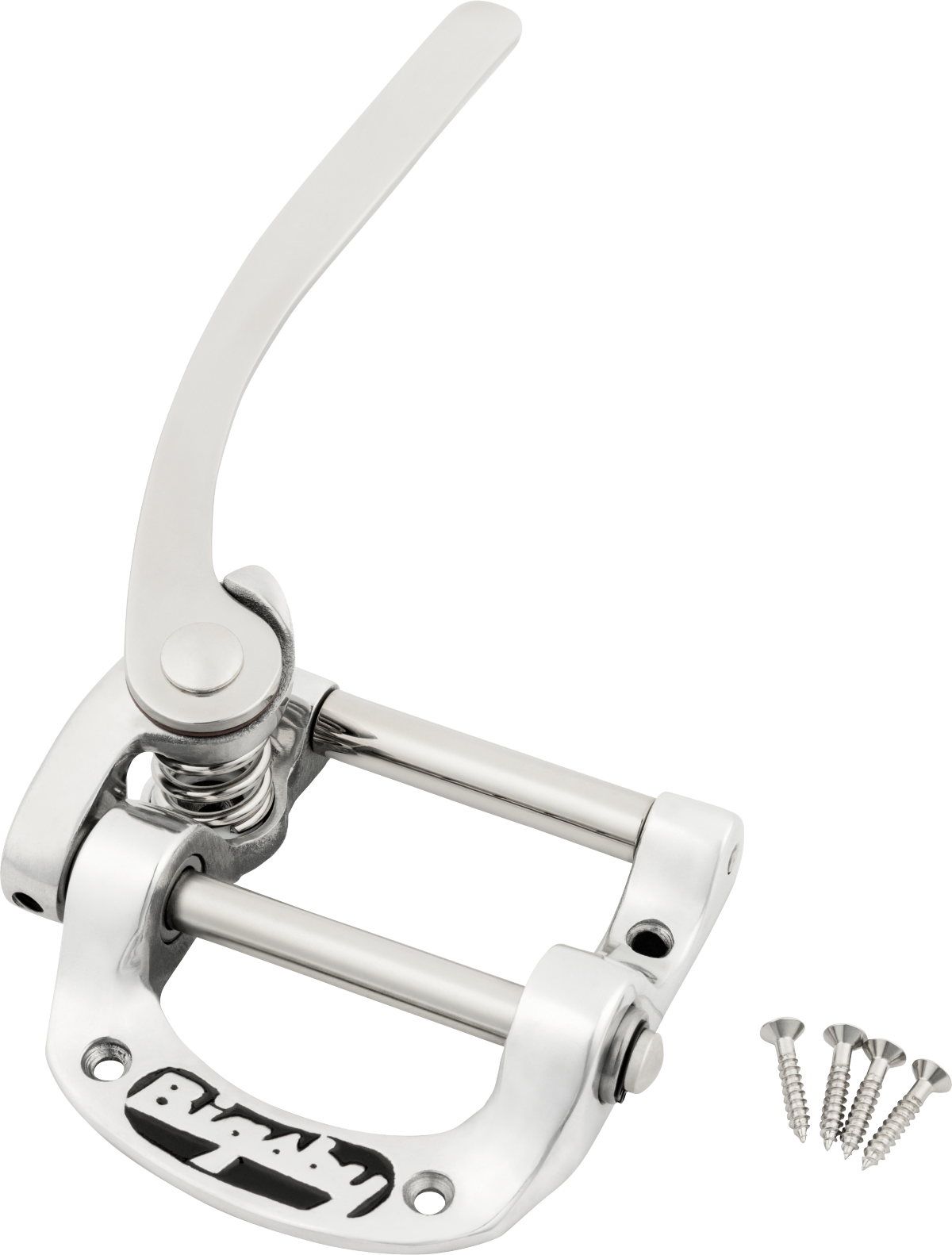 Bigsby B5LH Vibrato Tailpiece, Left-Handed, Polished Aluminum