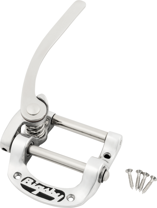 Bigsby B5LH Vibrato Tailpiece, Left-Handed, Polished Aluminum